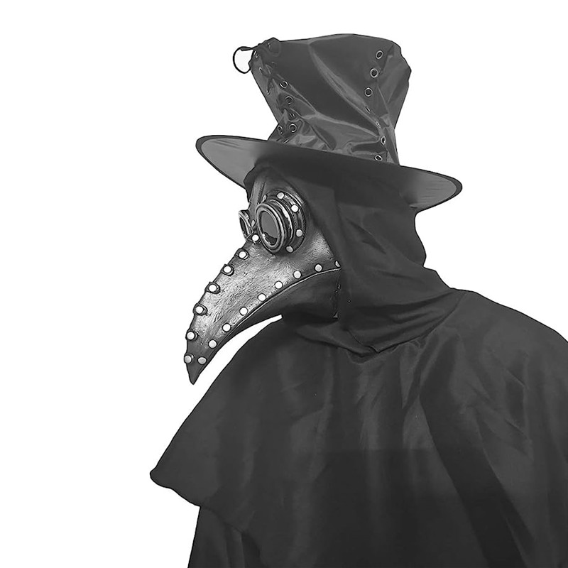 ハロウィーンのコスプレ衣装,子供と大人のための長い楕円形のゴ - Disposable Surgical Mask のレビューと価格