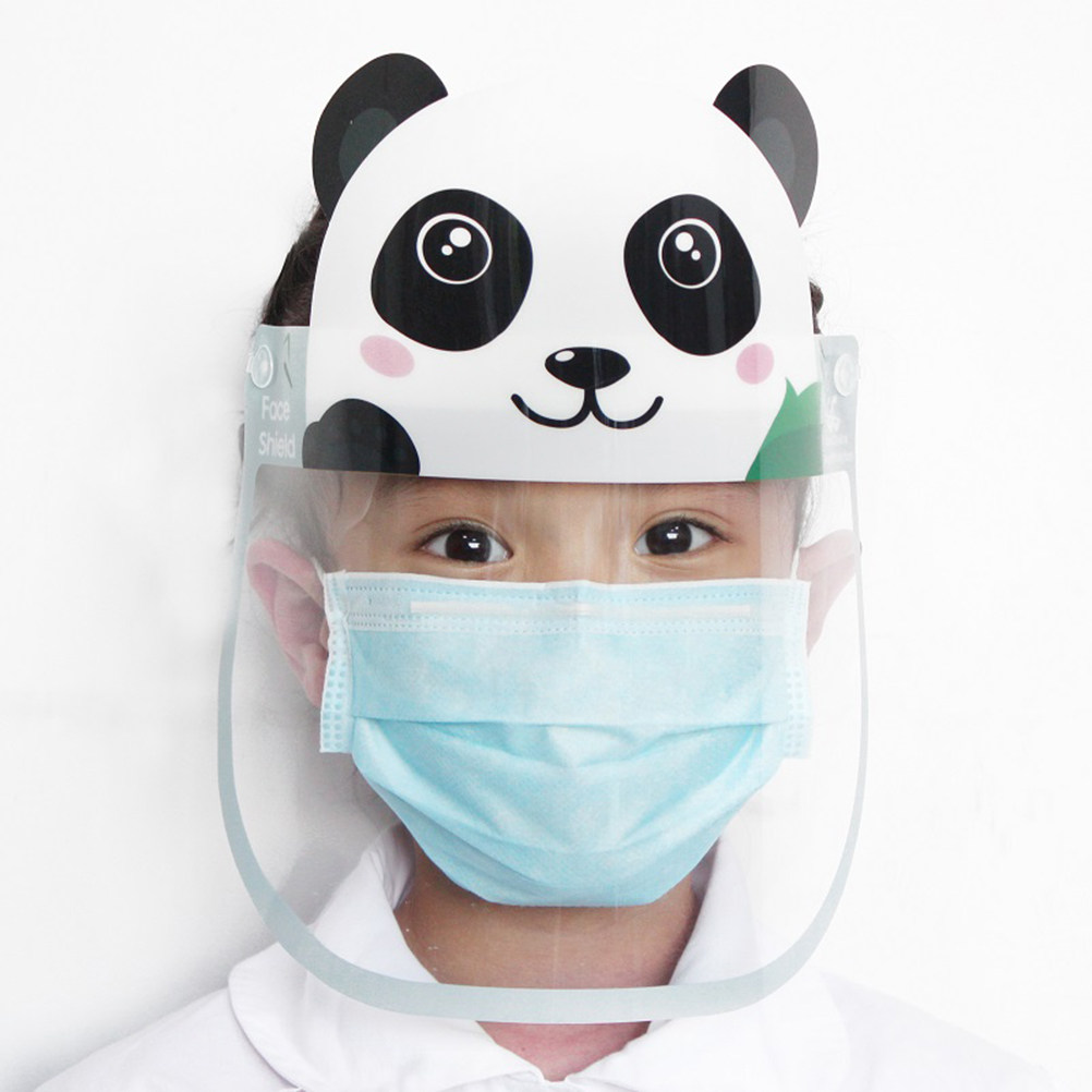 2枚セットの保護用フェイスマスク。子供向けの漫画デザインで、 - Kids Face Mask のレビューと価格