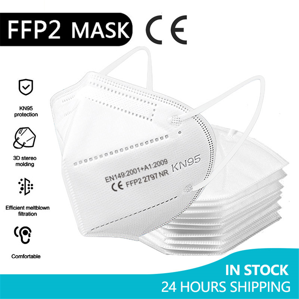 10-100枚入り ffp2マスク CE認証マスク Kn95 - Disposable Surgical Mask のレビューと価格